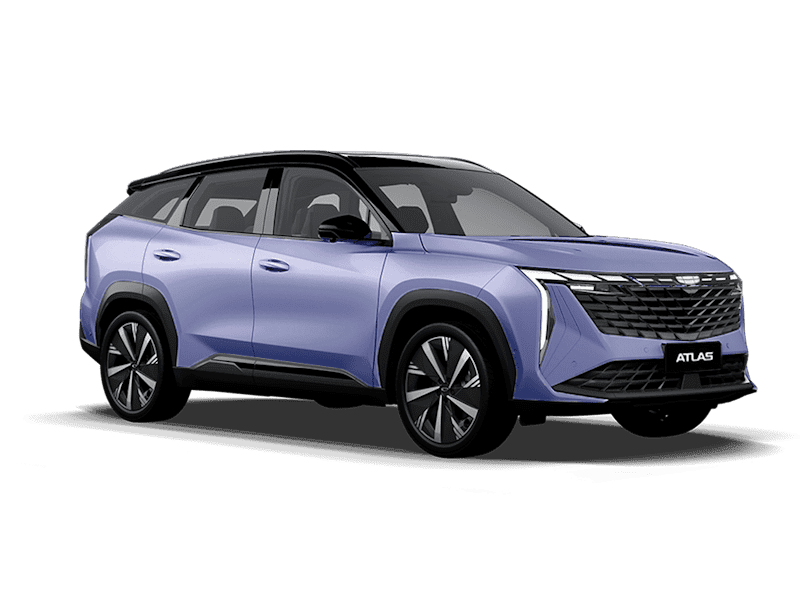 Geely Atlas Новый - Starry Blue / Серо-голубой металлик